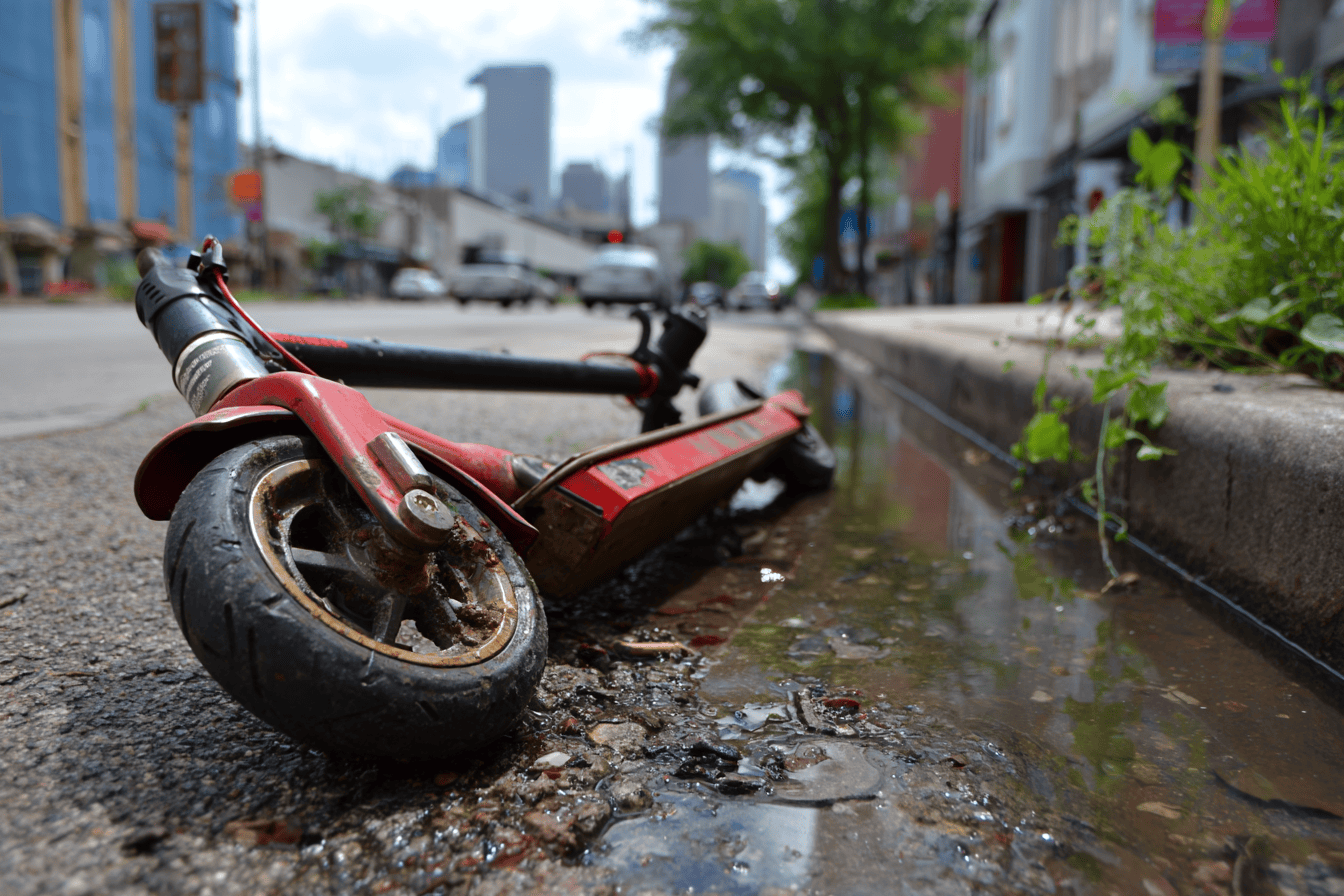 E-Scooter Accidents in Downtown Houston - Dehoyos