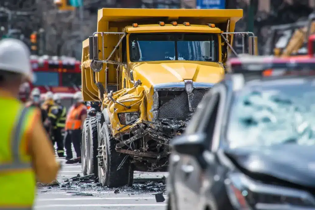 Victoria Dump Truck Accident Lawyer