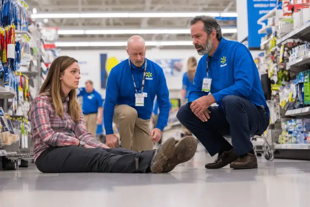 Pearland Walmart Slip and Fall Lawyer